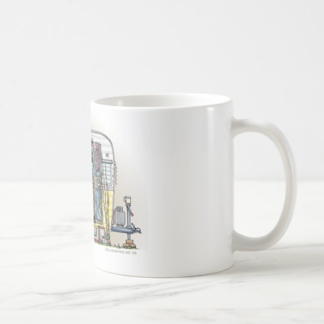 Shasta Camper-Anhänger RV-Tassen Kaffeetasse (Rechts)