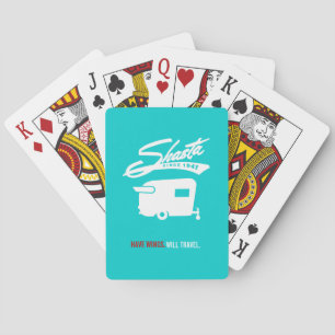 Shasta Camper RV Camping Cards Spielkarten