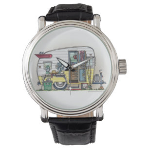 Shasta Camper Trailer Armbanduhr