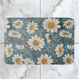 Shasta Daisy Art Nouveau Badematte