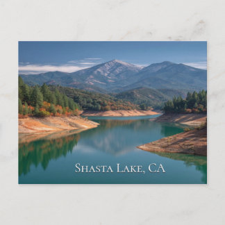 Shasta Lake, CA Postkarte