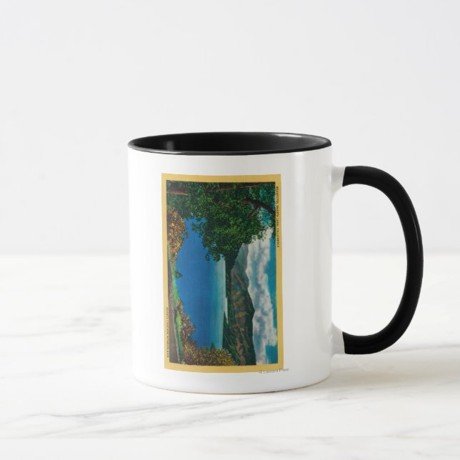 Shasta Lake ViewShasta, CA Tasse (Rechts)