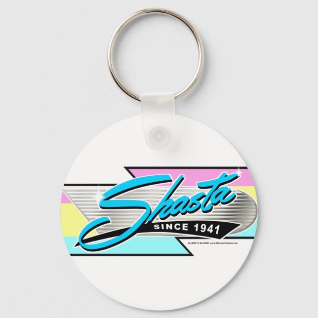 Shasta Z Stripe Schlüsselanhänger (Vorderseite)