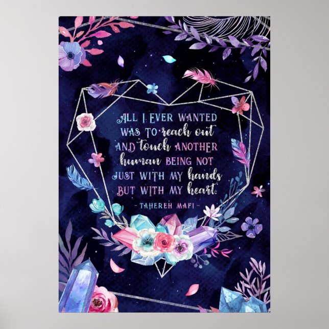 Shatter Me Poster (Vorne)