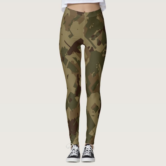 Shattered Camouflage Leggings (Vorderseite)