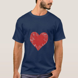 Shattered Glass Broken Heart T-Shirt