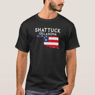 Shattuck USA Staat America Travel Oklahoman Premiu T-Shirt
