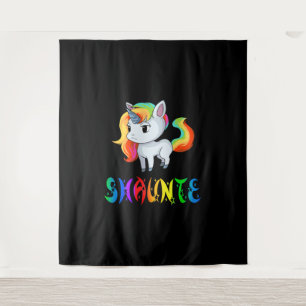 Shaunte Unicorn Wandteppich
