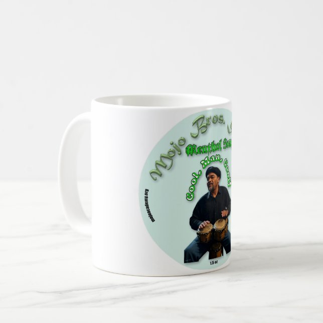 Shaving Mug – Mojo Brothers menthol soap Kaffeetasse (Vorderseite Links)