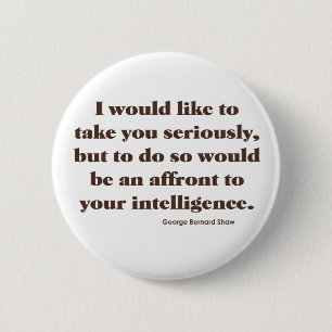 Shaw auf Intelligenz Button