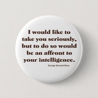 Shaw auf Intelligenz Button