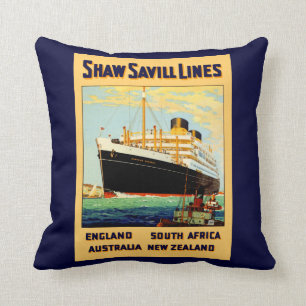 Shaw Savill Line Kissen