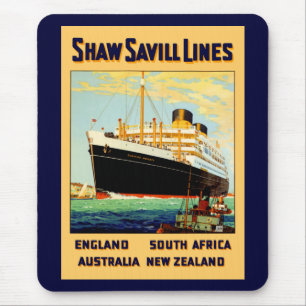 Shaw Savill Line Mousepad