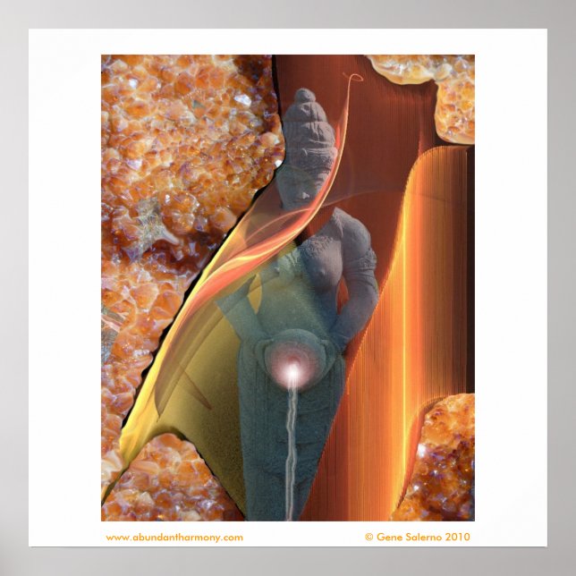 Shawarie Goddess of Crystal Light Poster (Vorne)