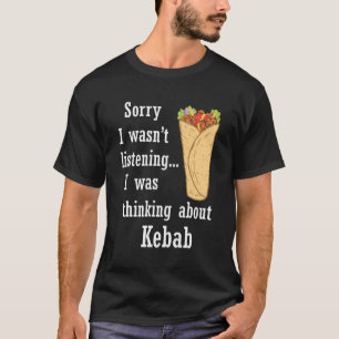 Shawarma Eating Doner Kebab Türkisches Essen T-Shirt