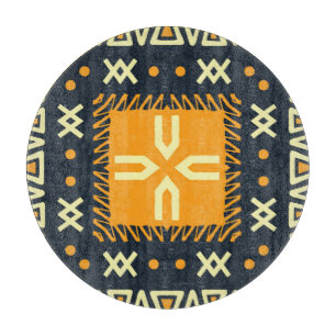 Shawl Design: Indian Batik Square. Schneidebrett
