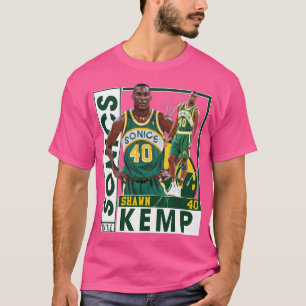 Shawn Kemp Reignman Legend Basketball Signatur T-Shirt