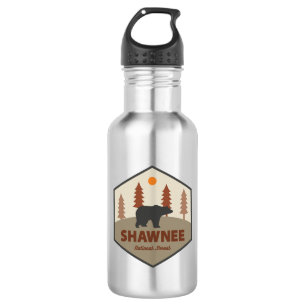 Shawnee National Forest Bear Edelstahlflasche