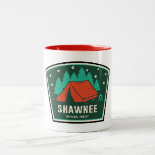 Shawnee National Forest Camping Zweifarbige Tasse