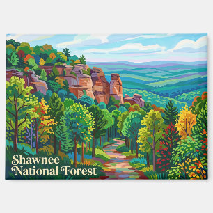 Shawnee National Forest USA Magnet