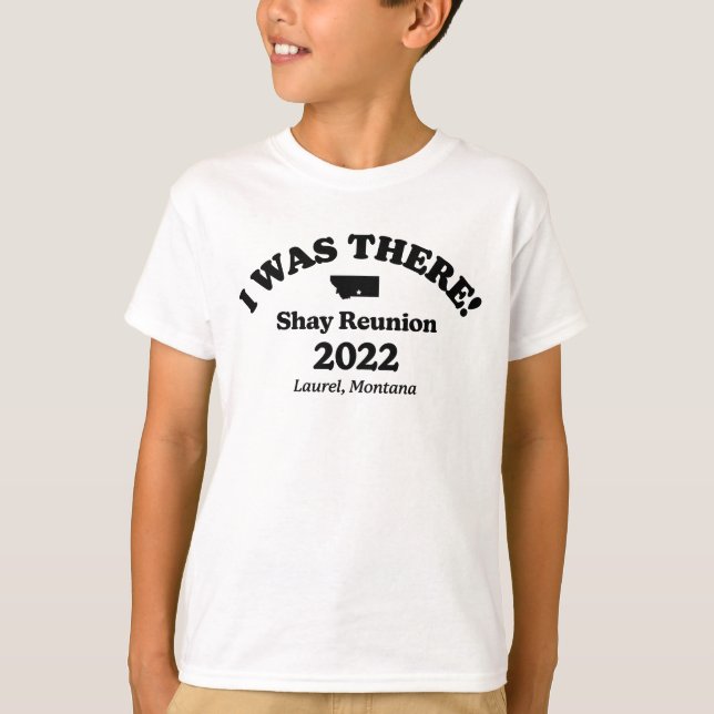 Shay Wiedersehen 2022 Kid's T - Shirt (Vorderseite)