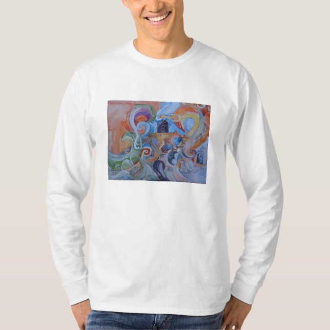 Shayne Ely Künste - fantastische Wirble Sache T-Shirt (Vorderseite)