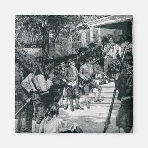 Shayss Pöbel im Besitz eines Gerichtes Magnet