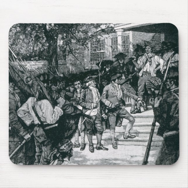 Shayss Pöbel im Besitz eines Gerichtes Mousepad (Vorne)