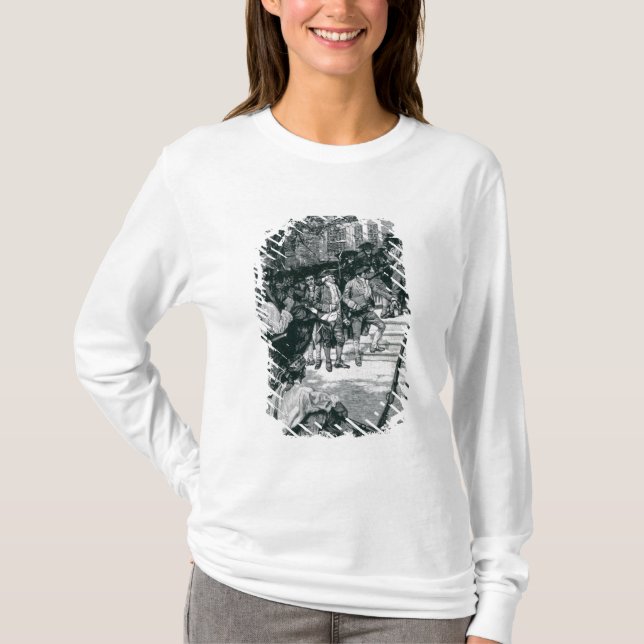 Shayss Pöbel im Besitz eines Gerichtes T-Shirt (Vorderseite)