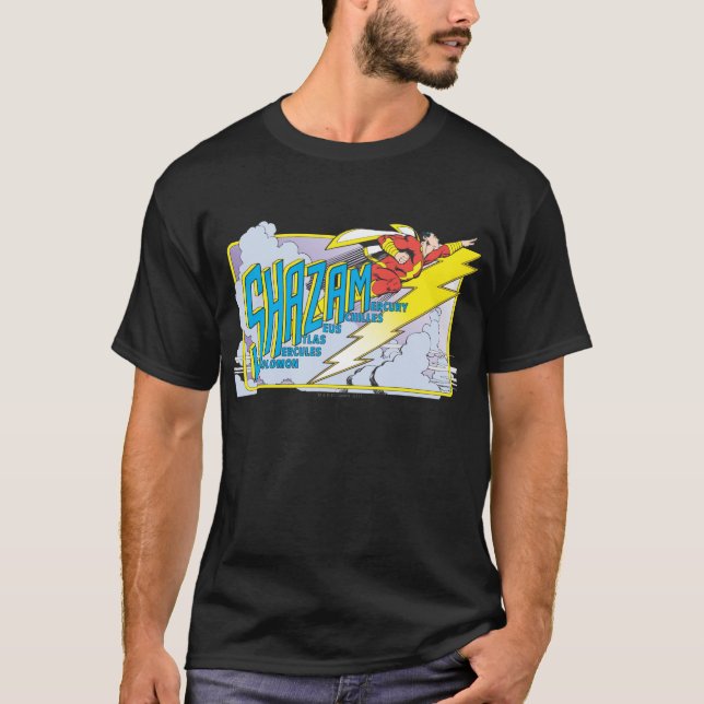 Shazam Acronym 2 T-Shirt (Vorderseite)