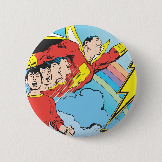 SHAZAM/Billy Batson Button (Vorderseite)