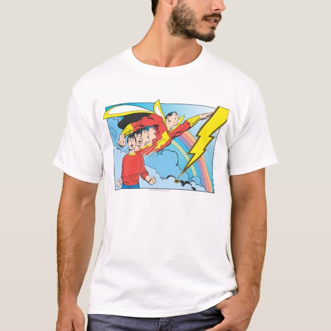 SHAZAM/Billy Batson T-Shirt (Vorderseite)