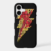 SHAZAM! | Graphisme de la foudre des capacités de