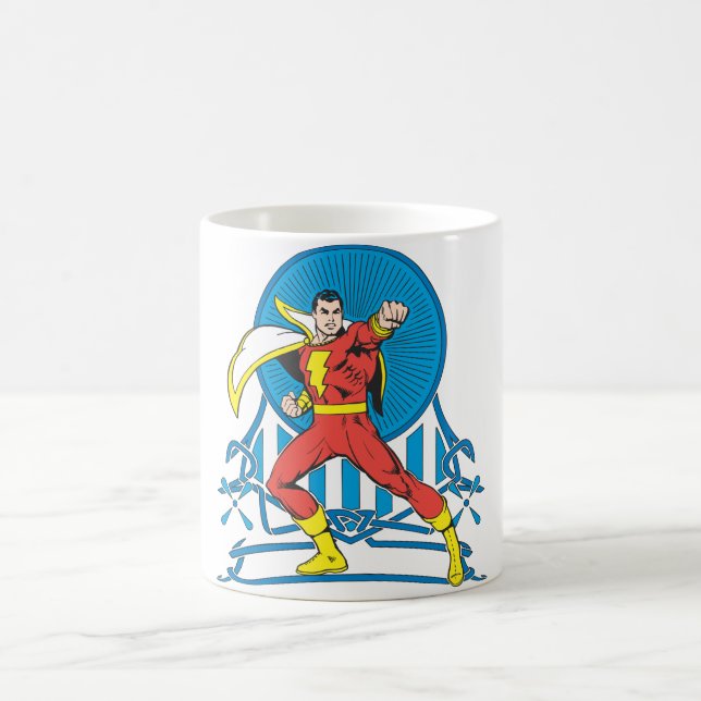 SHAZAM im Kampf Kaffeetasse (Mittel)