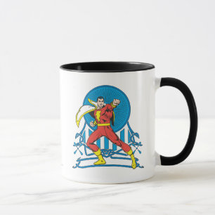 SHAZAM in Kampfstellung Tasse