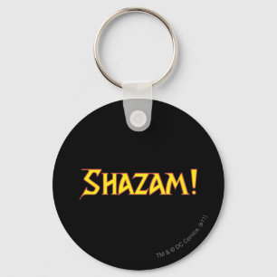 Shazam-Logo Gelb/Rot Schlüsselanhänger