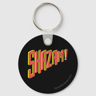 Shazam-Logo Rot/Gelb Schlüsselanhänger