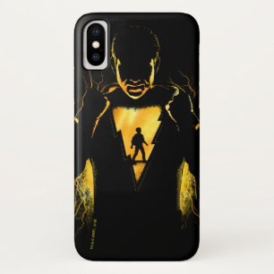 SHAZAM!   Shazam und Billy-Blitz-Silhouette Case-Mate iPhone Hülle