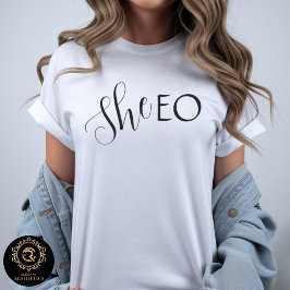 She CEO Neutral Graphic Bella  T-Shirt