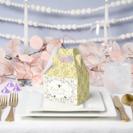 She found her Honey Wildflower Bridal Shower Geschenkschachtel