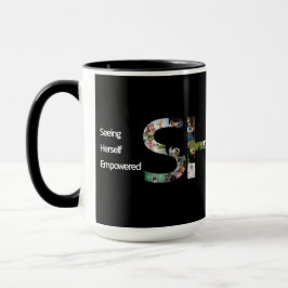 SHE>i Seht sich selbst empowervoll Tasse