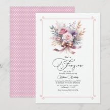 "She is a Extravagant One" Bow Floral 1. Geburtsta
