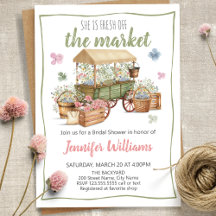 She Is Fresh Off The Market Bridal Shower