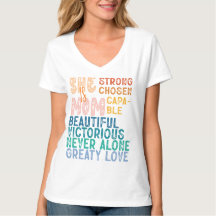 She Is Mom Inspirational Retro Typography Mother's