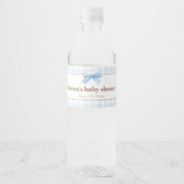 She Is Ready to Pop Blue Soda Pop Baby Shower