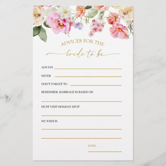 She’s Off The Market Advices Bride To Be Game (Vorderseite)