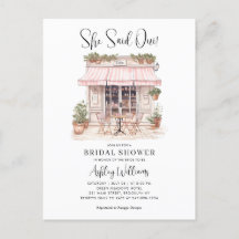 She Said Oui Yes Paris French Cafe Bridal Shower