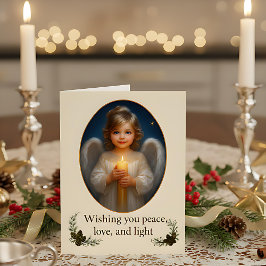 "She Who Carries the Candle of Peace"