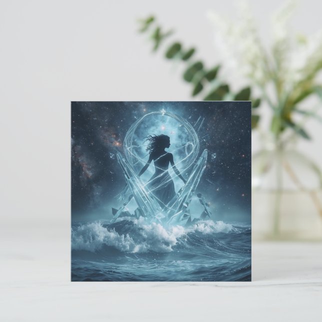 She Who Rises from the Crystal Sea (Stehend Vorderseite)