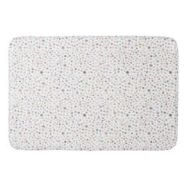 Shea Confetti Watercolor Dots Badematte